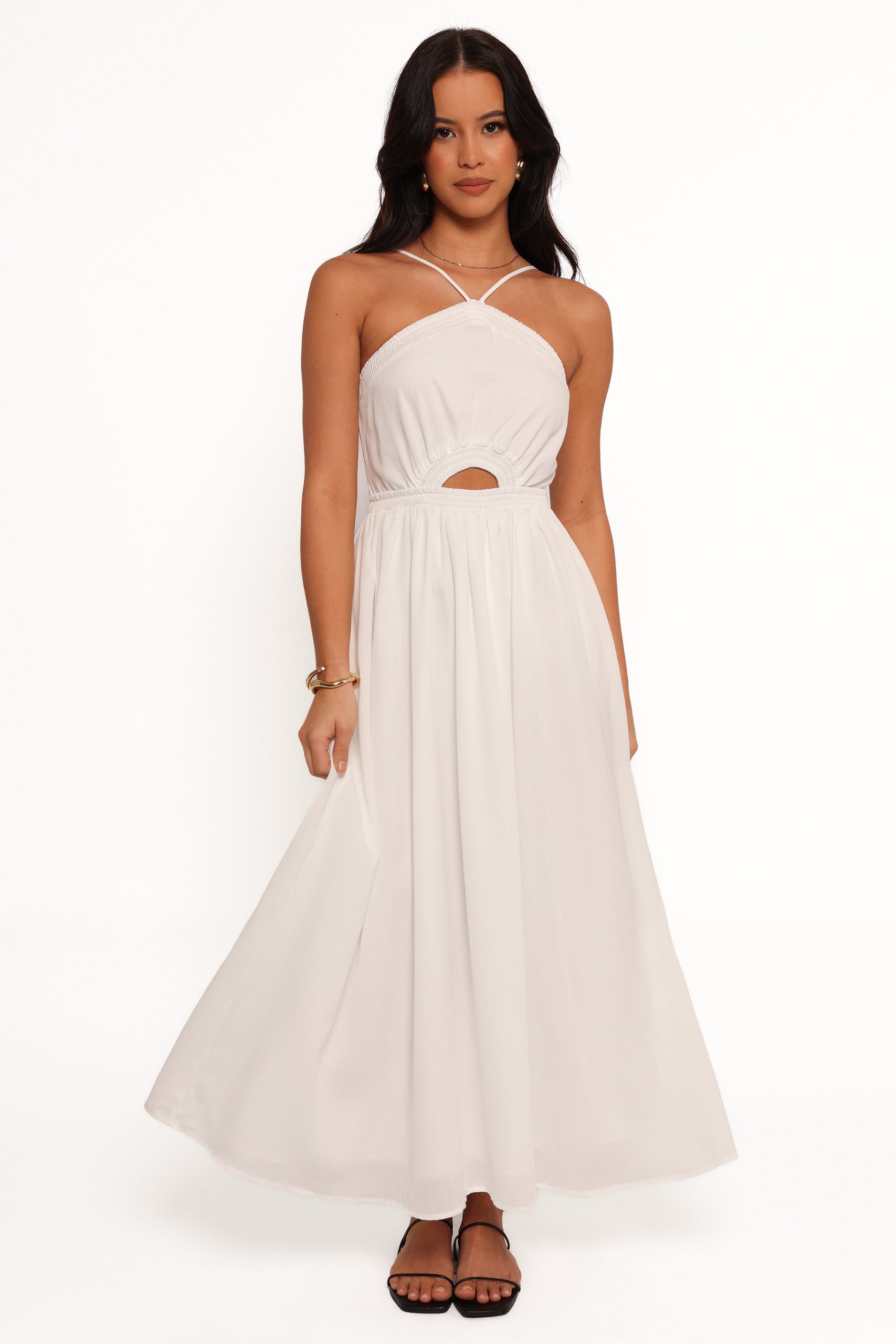Madi Maxi Dress - White - Image 3