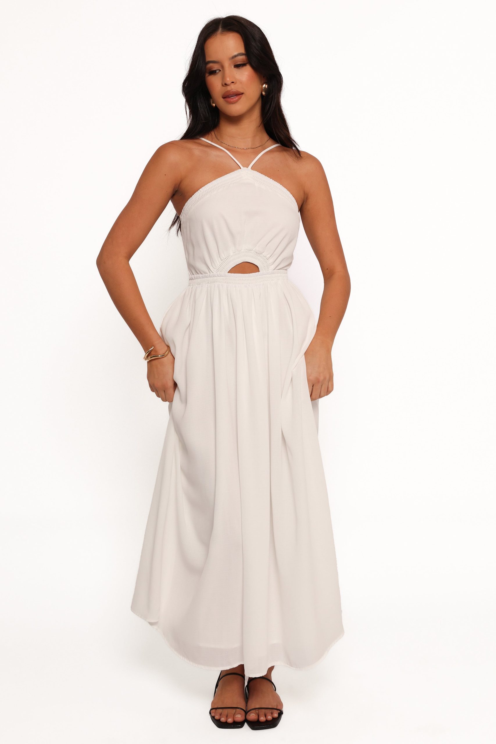 Madi Maxi Dress - White - Image 4