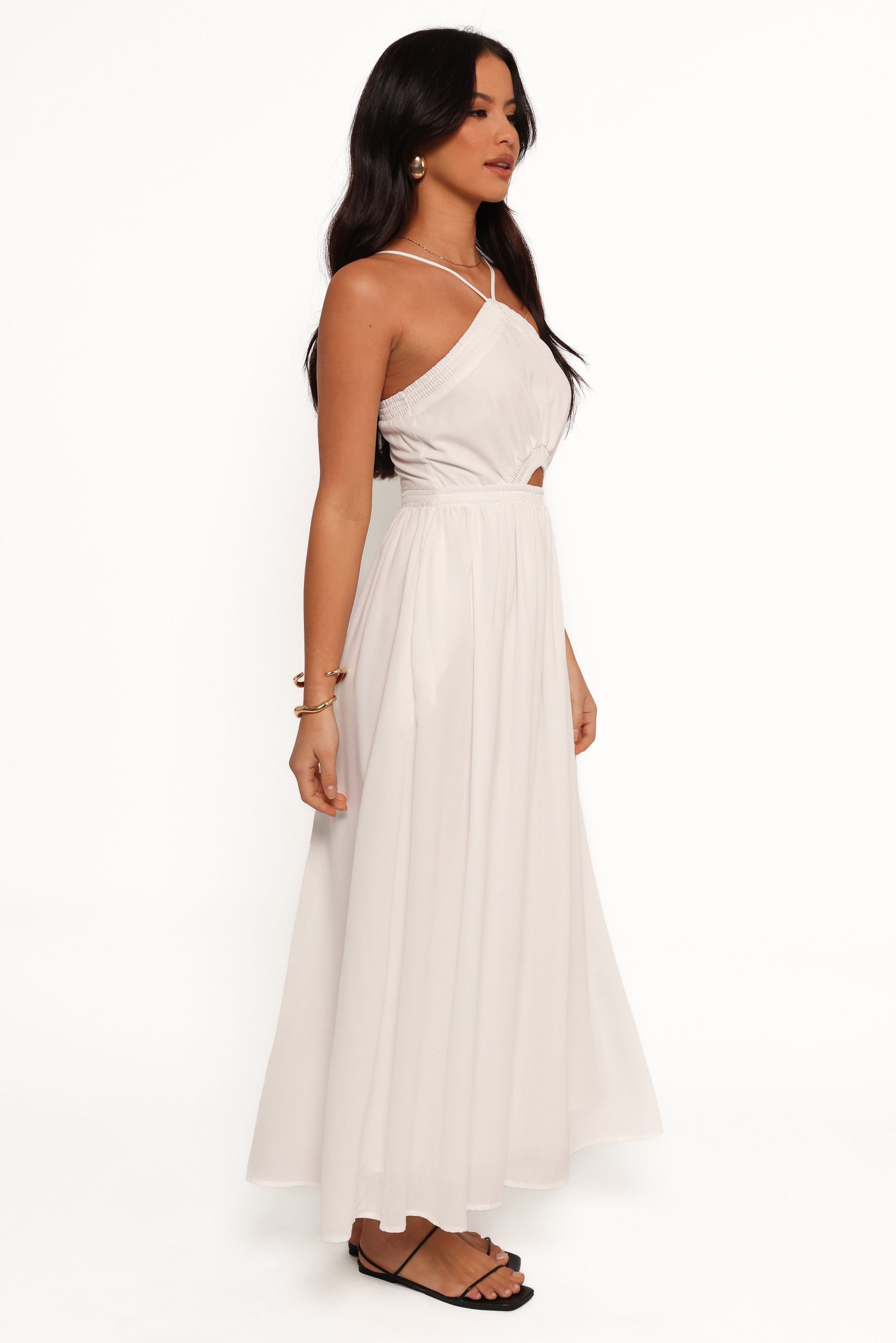 Madi Maxi Dress - White - Image 7