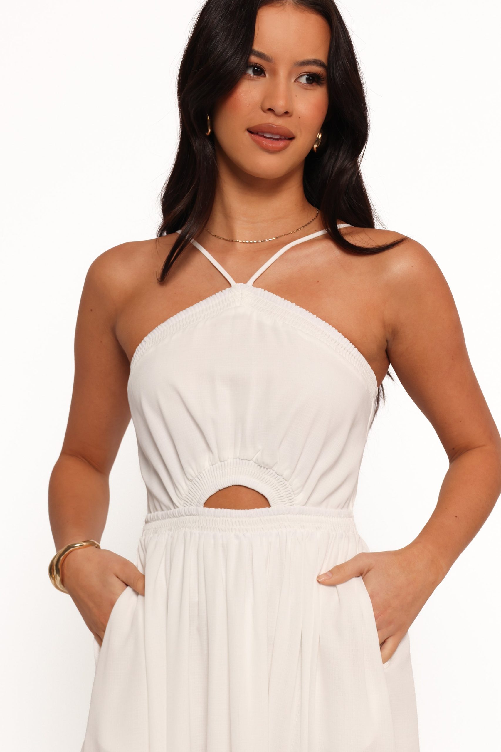 Madi Maxi Dress - White - Image 8