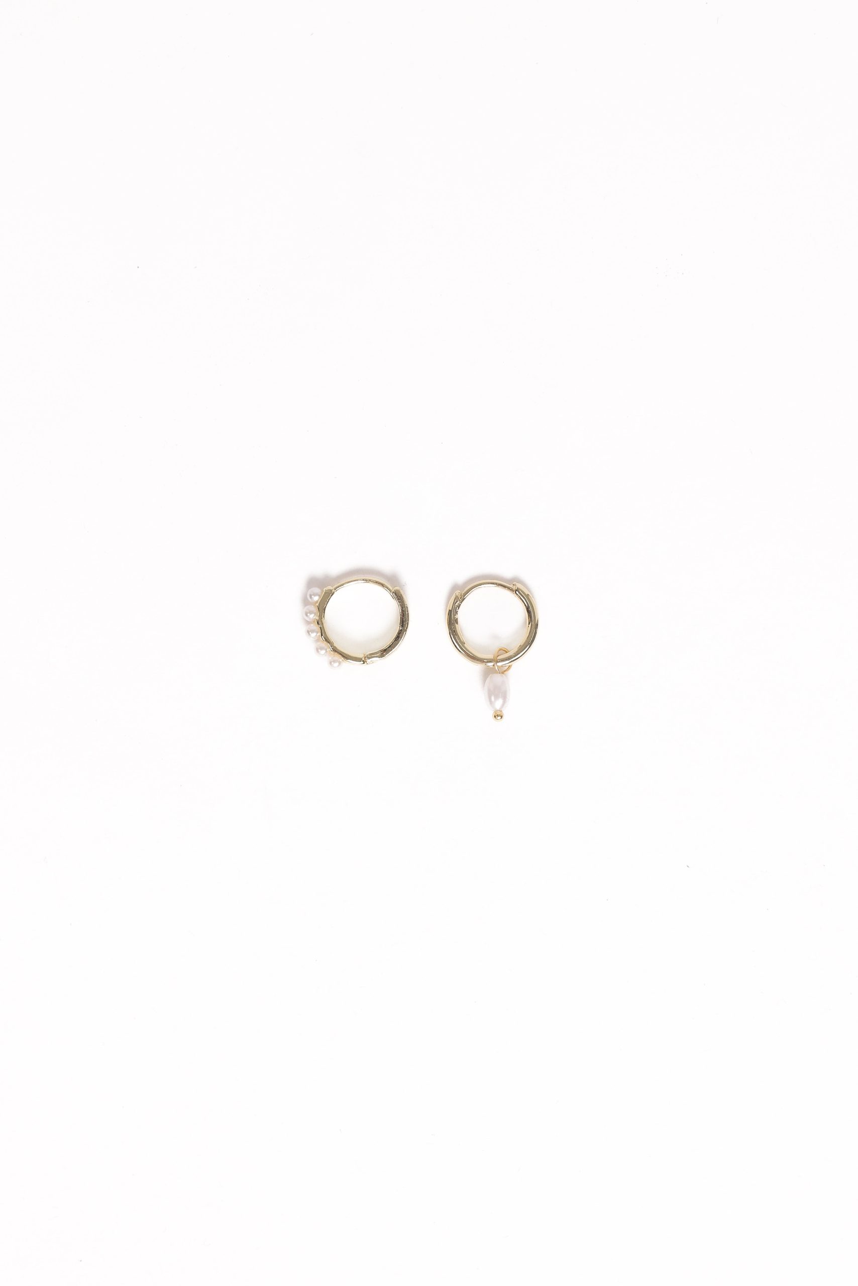 Maracuja Earring Set - Gold/Pearl