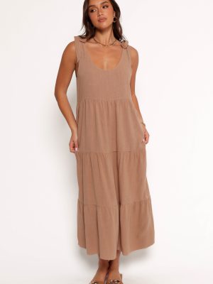 Marcy Midi Dress - Mocha
