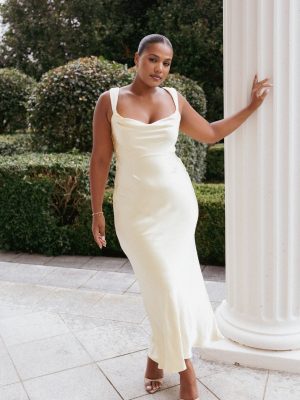 Margot Maxi Dress - Lemon