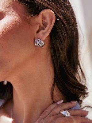 Marigold Earrings - Silver