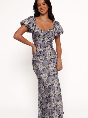 Marjorie Midi Dress - Lavender