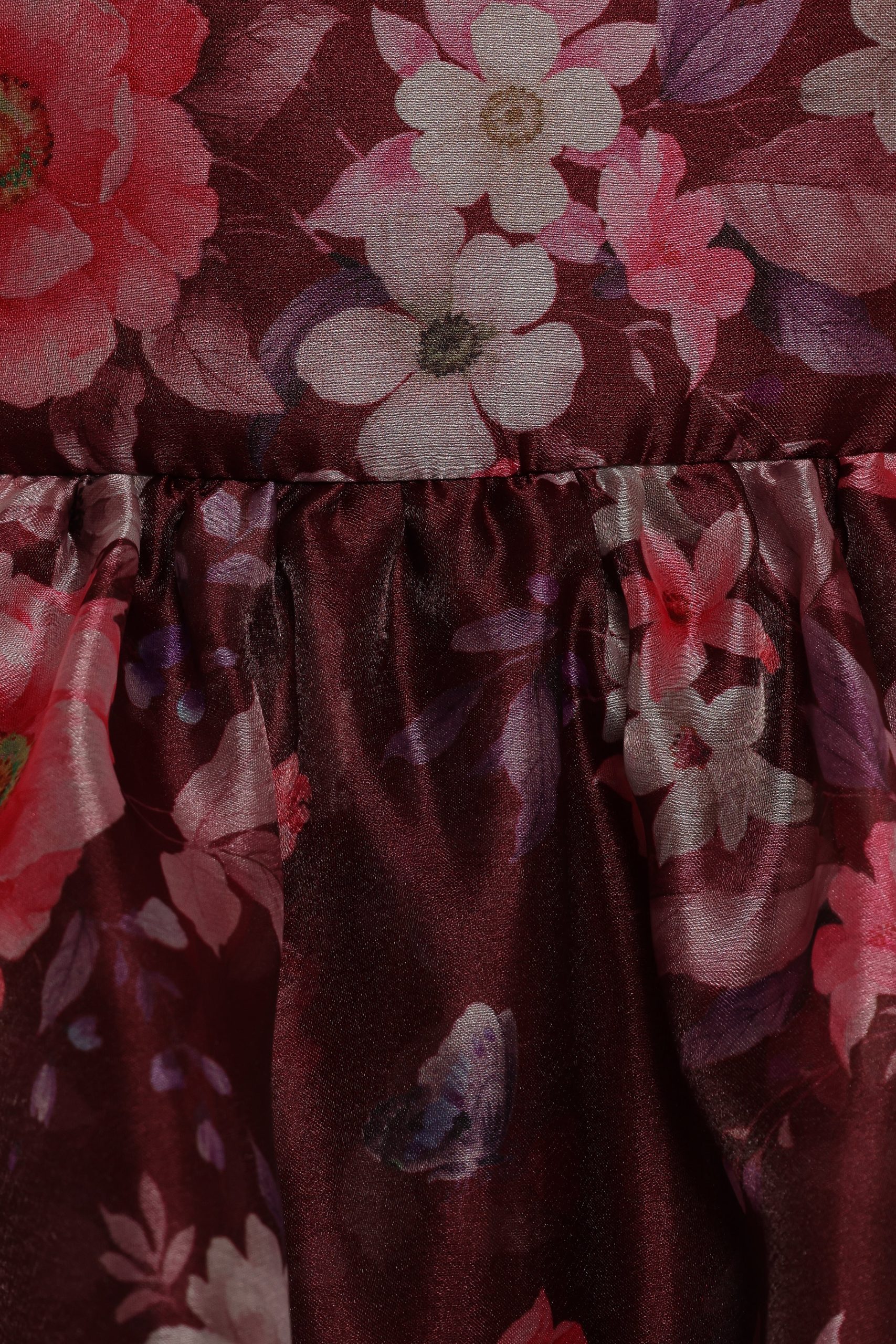 Mazy Midi Dress - Purple/Magenta - Image 6