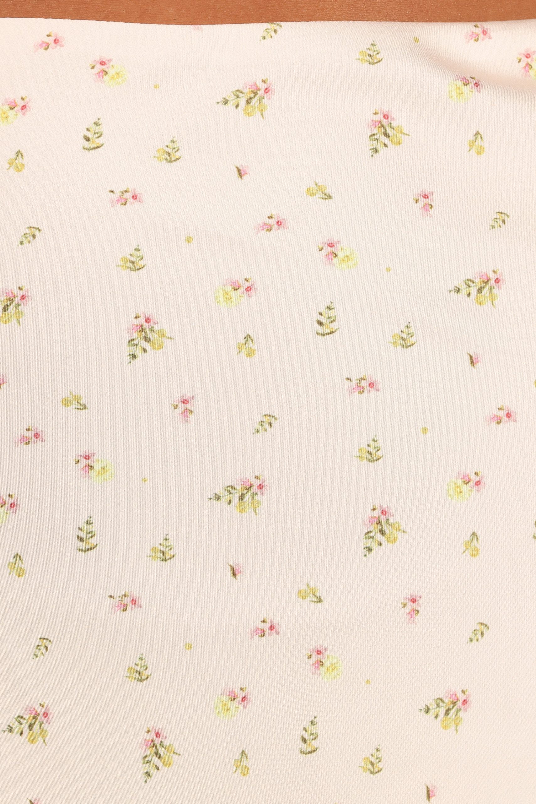 Mei Satin Midi Skirt - Tiny Blooms - Image 7