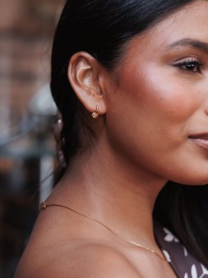 Melanie Earrings - Gold