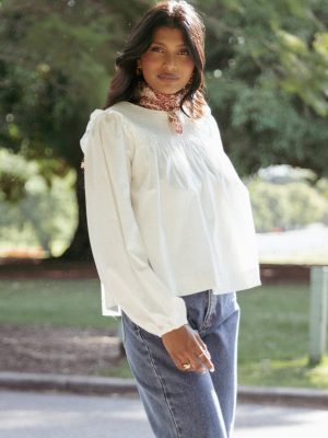 Melba Blouse - White