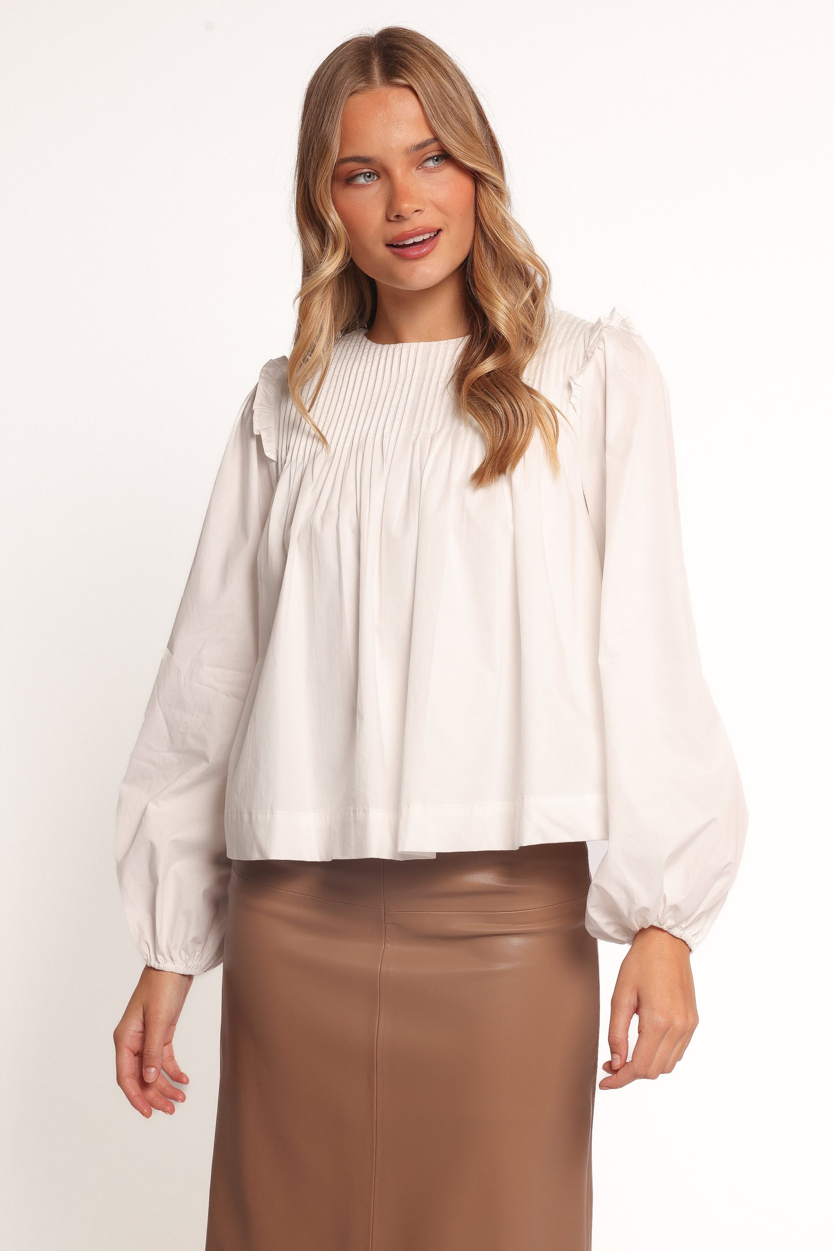 Melba Blouse - White - Image 2
