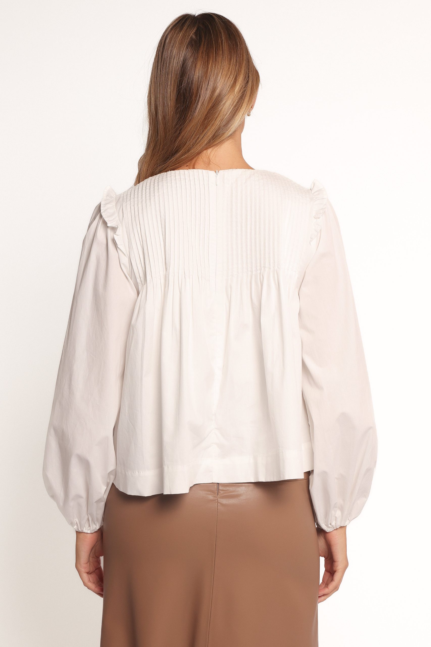 Melba Blouse - White - Image 5