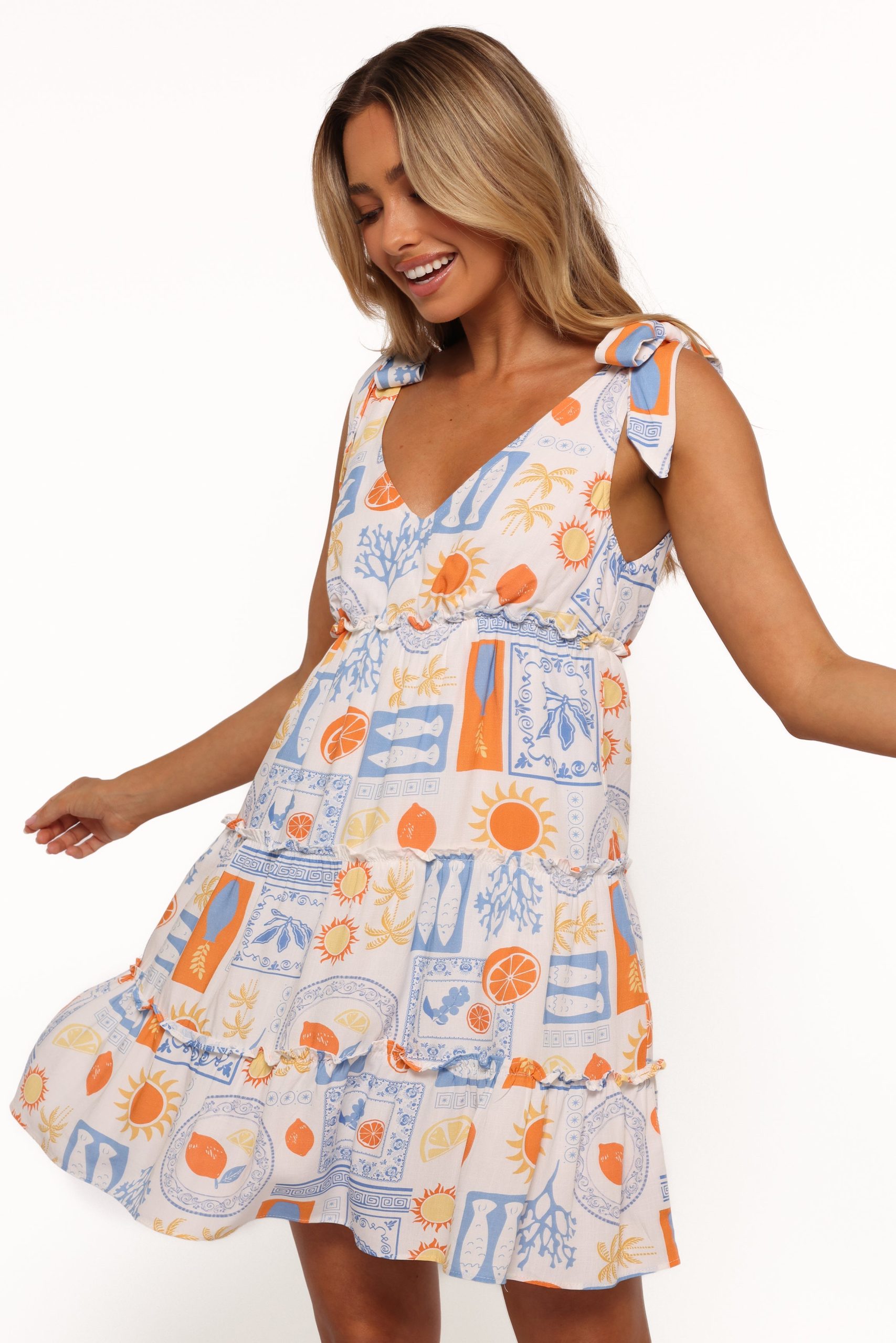 Melodie Mini Dress - Multi - Image 3