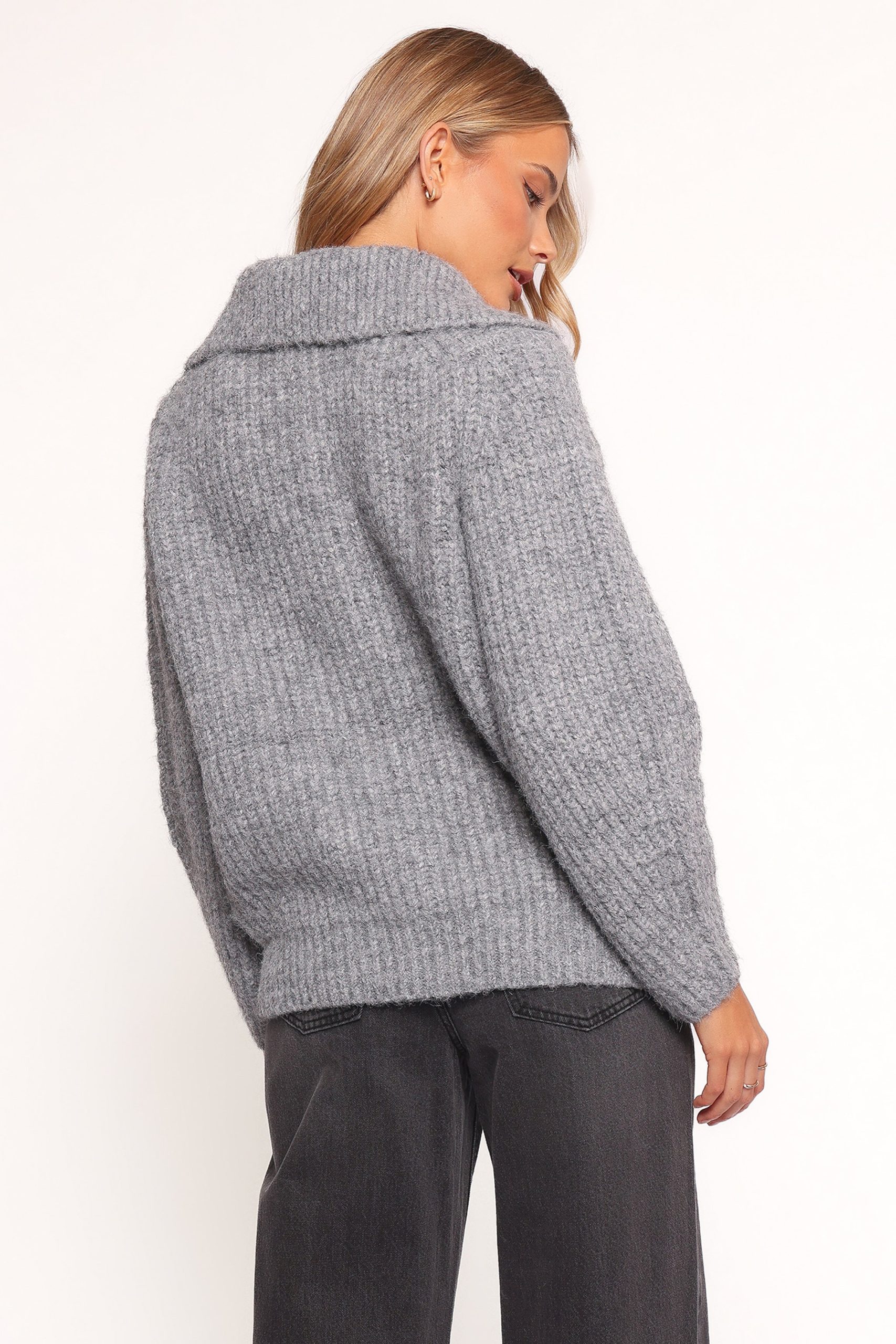 Miffy Zip Through Cardigan - Grey - Image 5
