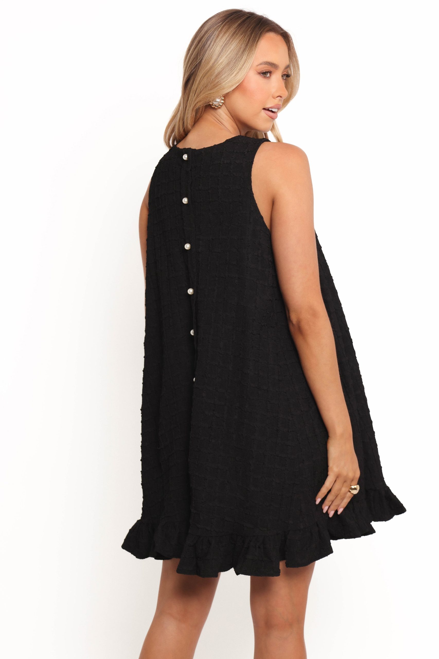 Millie Mini Dress - Black - Image 4
