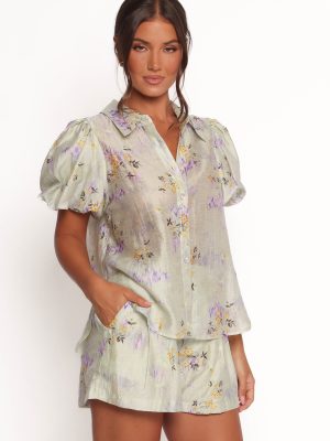 Mimii Short Set - Light Sage