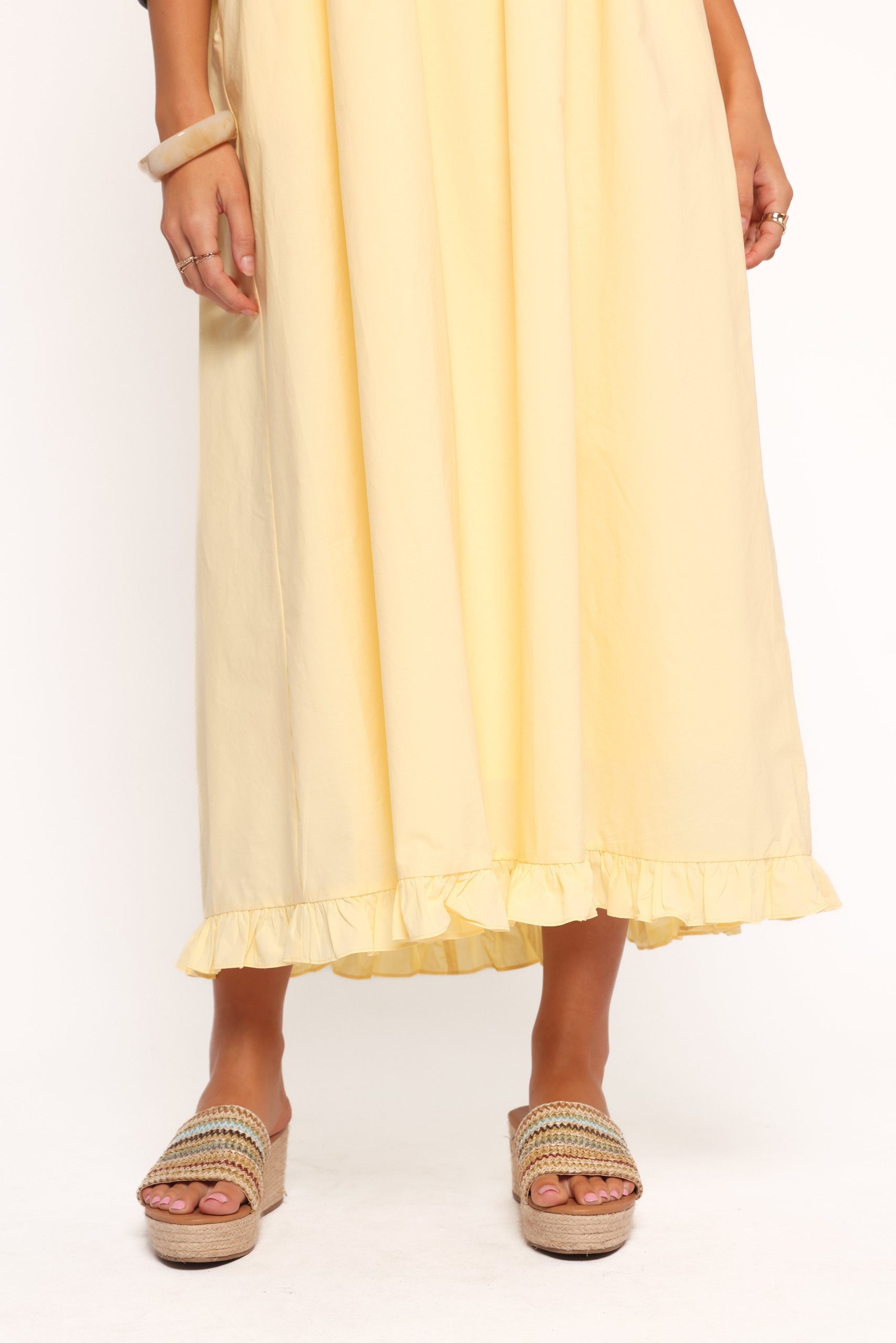 Miuccia Maxi Dress - Butter Yellow - Image 5