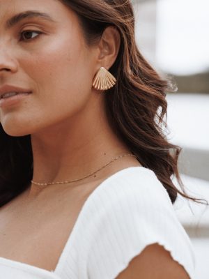 Monaco Earrings - Gold