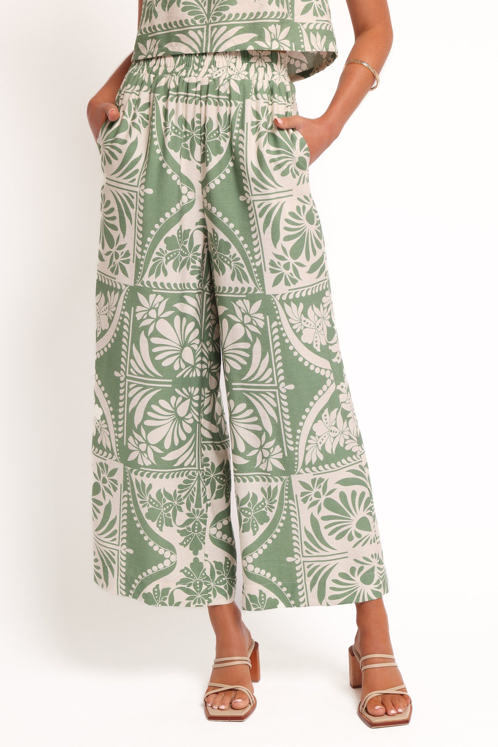 Nevin Pant - Green Floral - Image 3