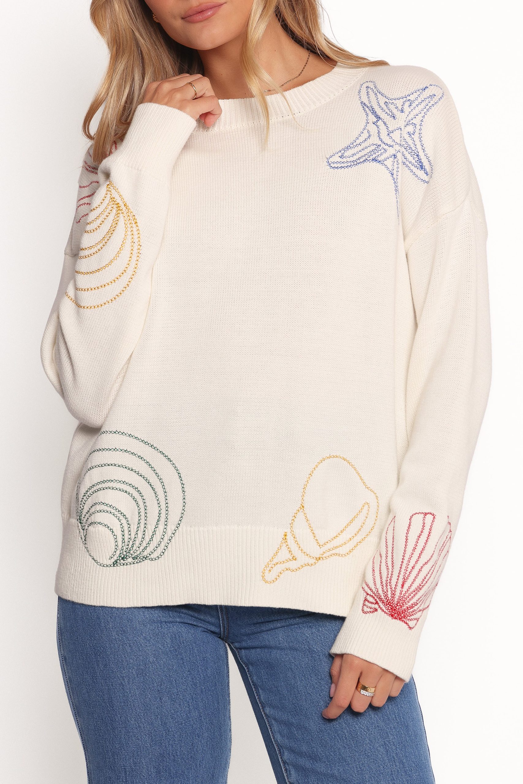 Nikita Seaside Knit Sweater - Cream - Image 2