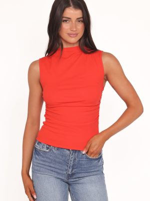 Nissa Top - Red