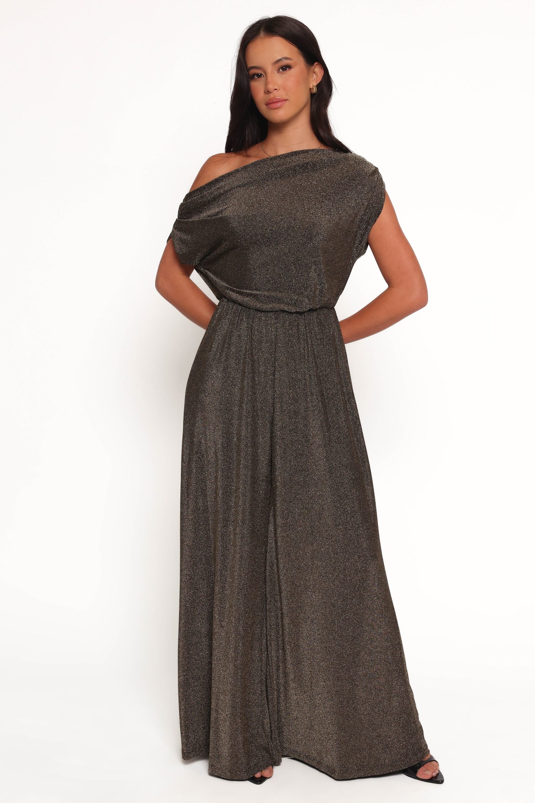 Noelle Jumpsuit - Gold Black - Image 3