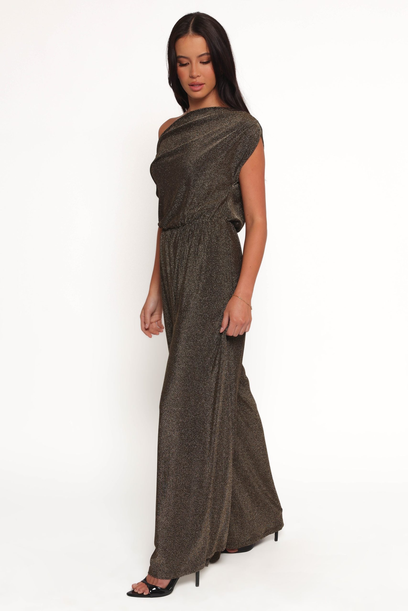 Noelle Jumpsuit - Gold Black - Image 4