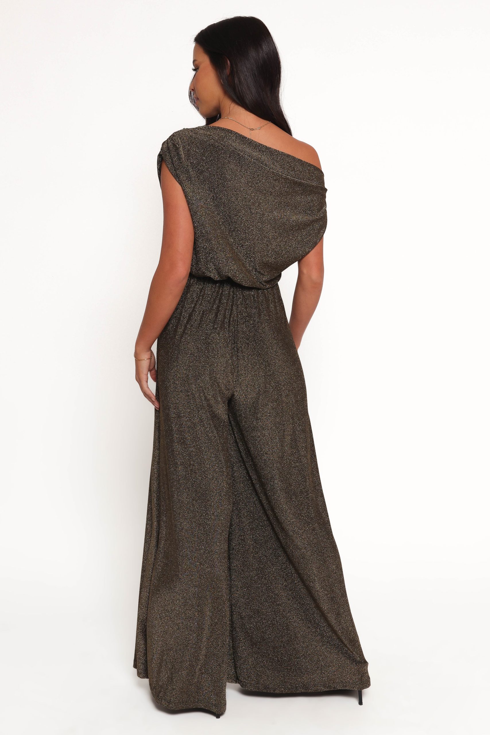 Noelle Jumpsuit - Gold Black - Image 5