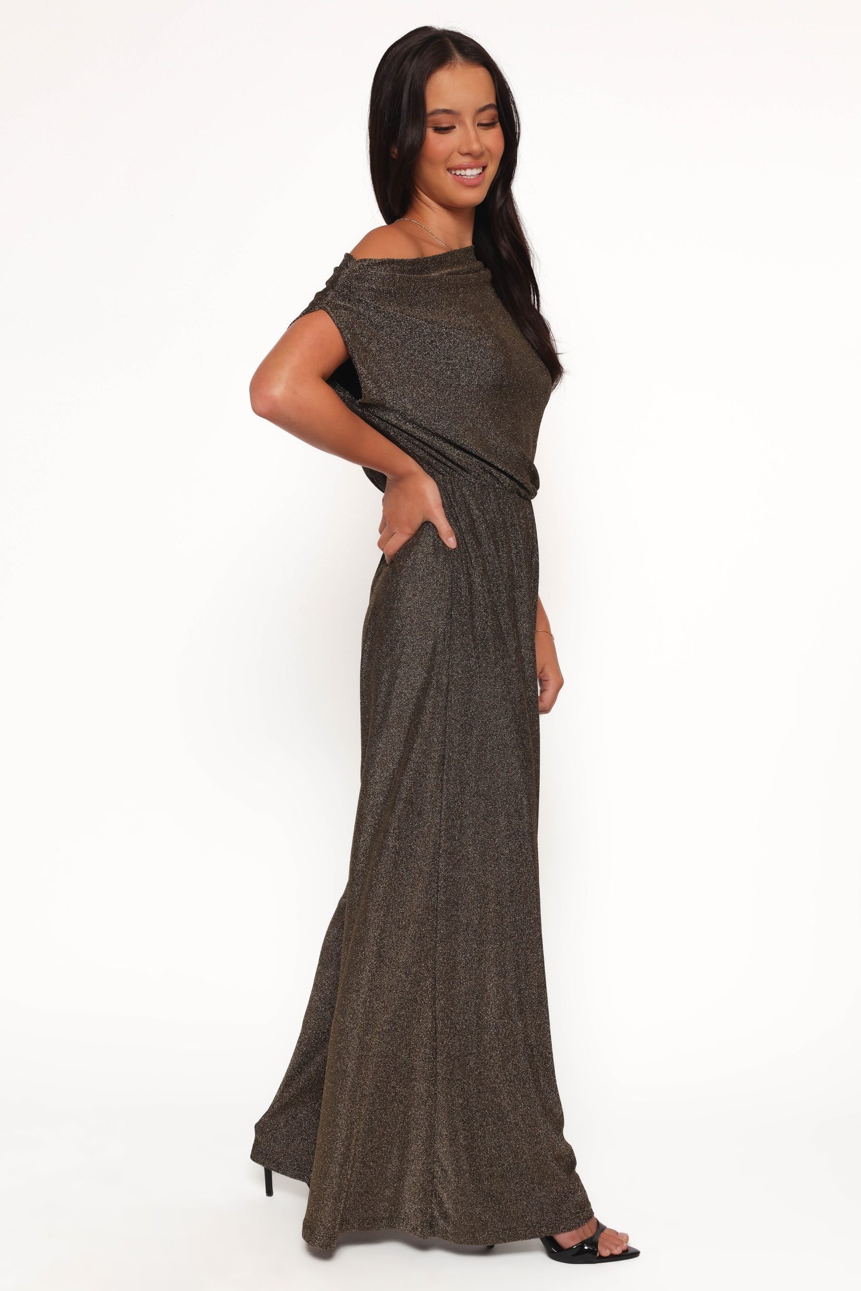 Noelle Jumpsuit - Gold Black - Image 6