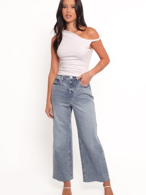 Noemi High Rise Crop Leg Jeans - Imprint