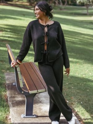 Odell Knit Set - Black