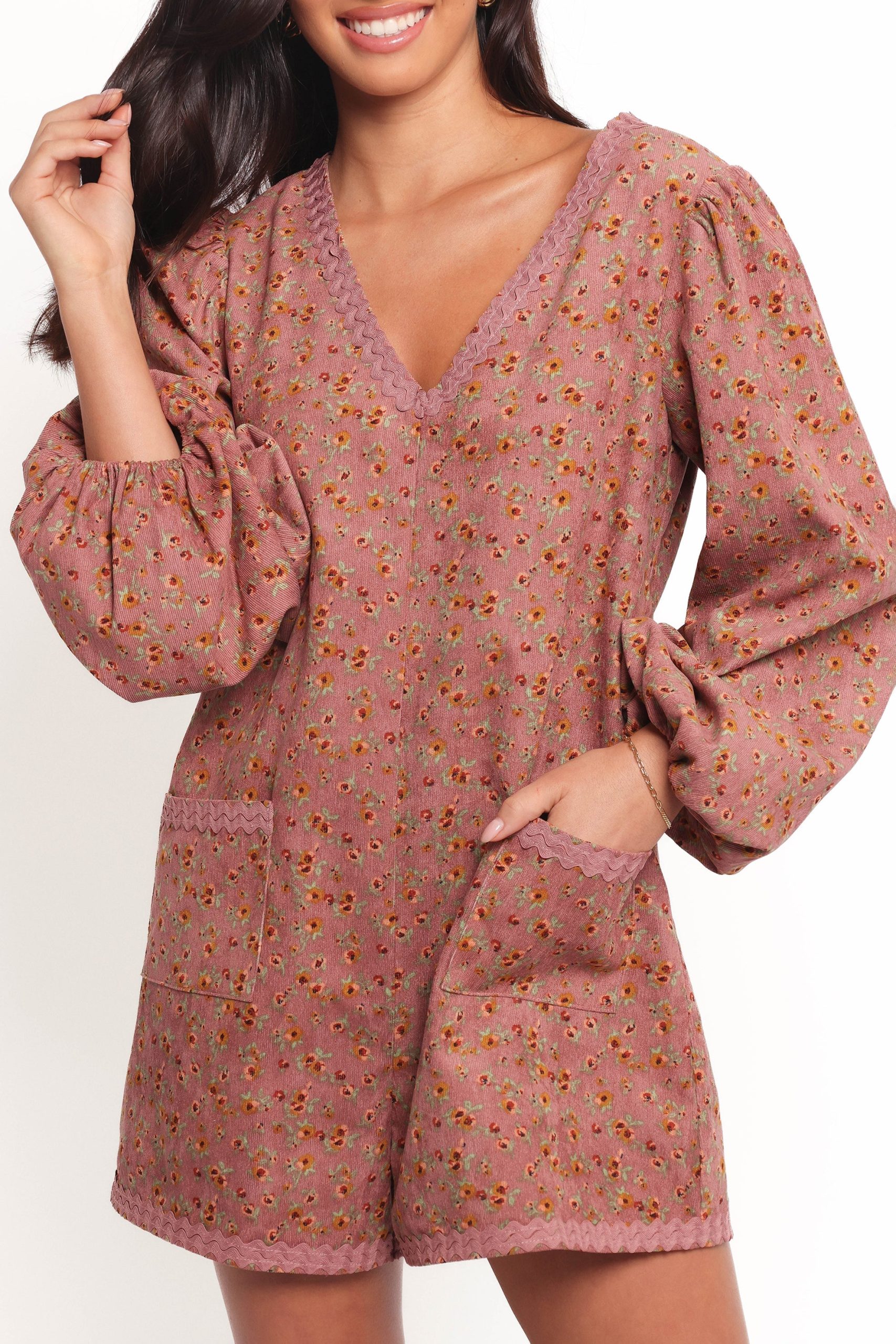 Orio Playsuit - Mauve Multi - Image 6