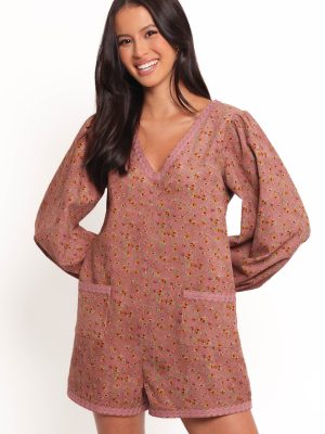 Orio Playsuit - Mauve Multi