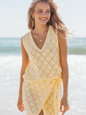 Palma Knit Top - Butter Yellow