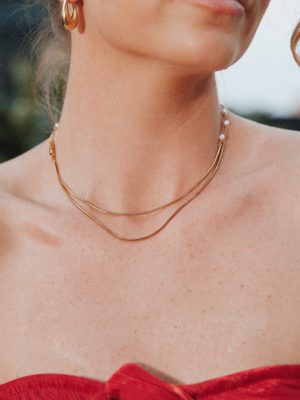 Paloma Necklace - Gold