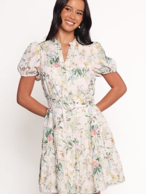 Paula Mini Dress - Multi Floral