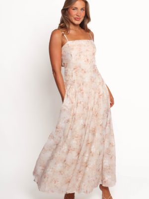 Petra Midi Dress - Cream