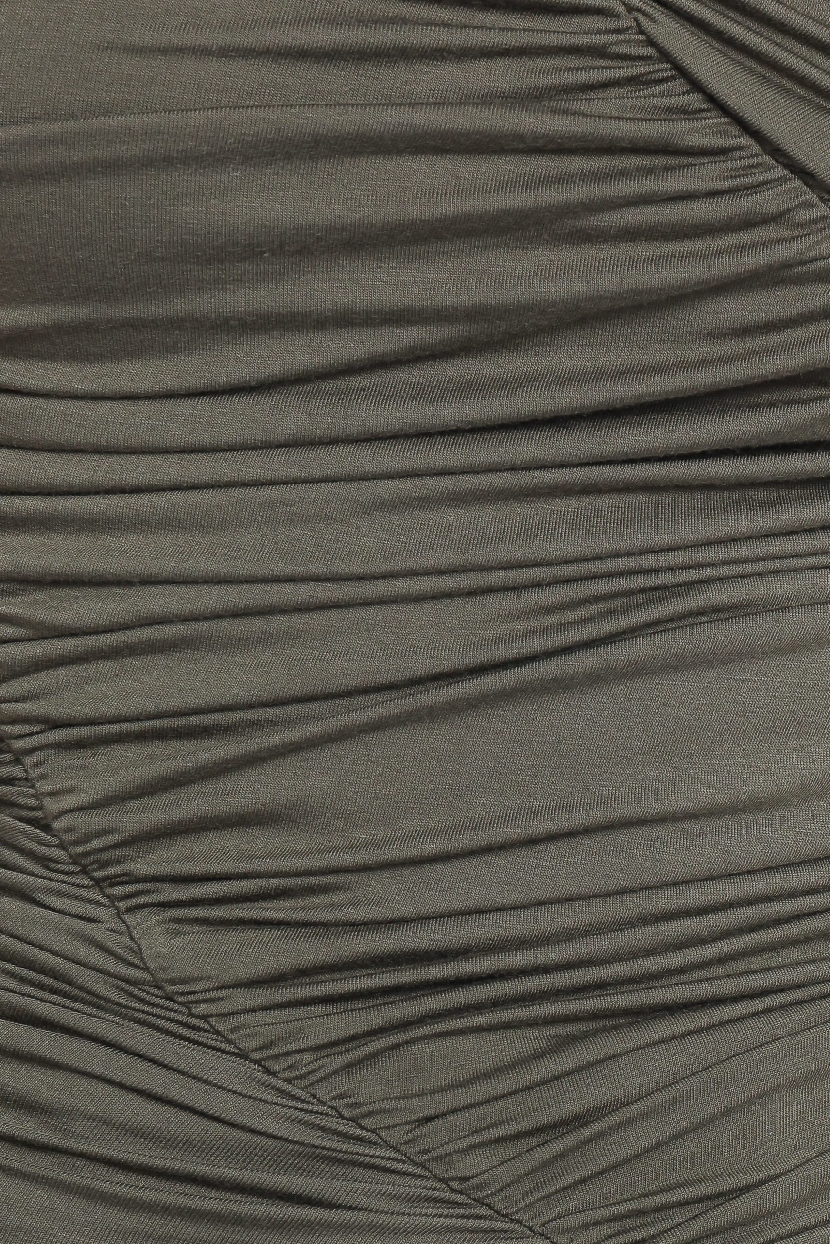 Phelps One Shoulder Top - Olive - Image 6