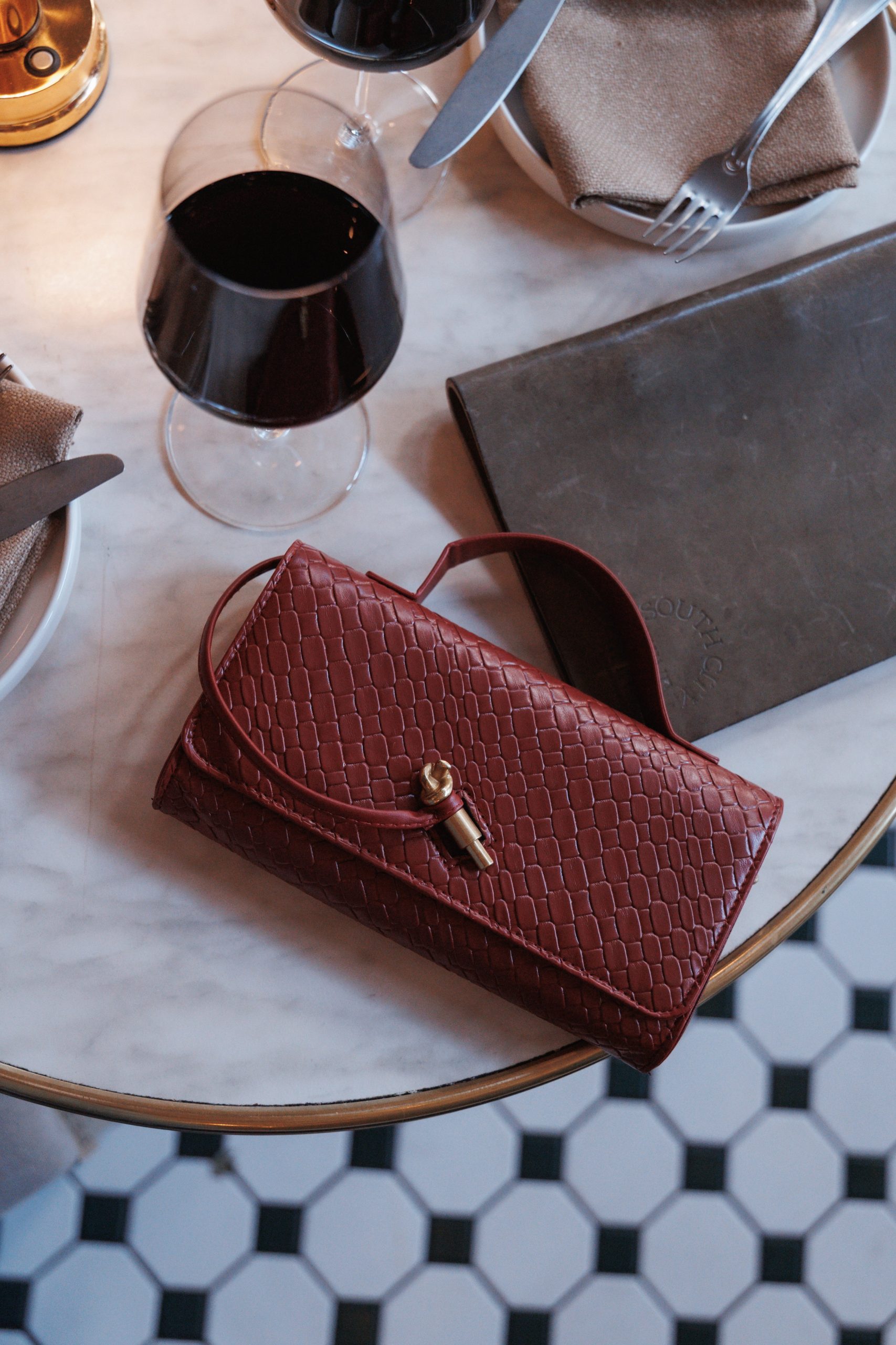 Marnie Handbag - Burgundy