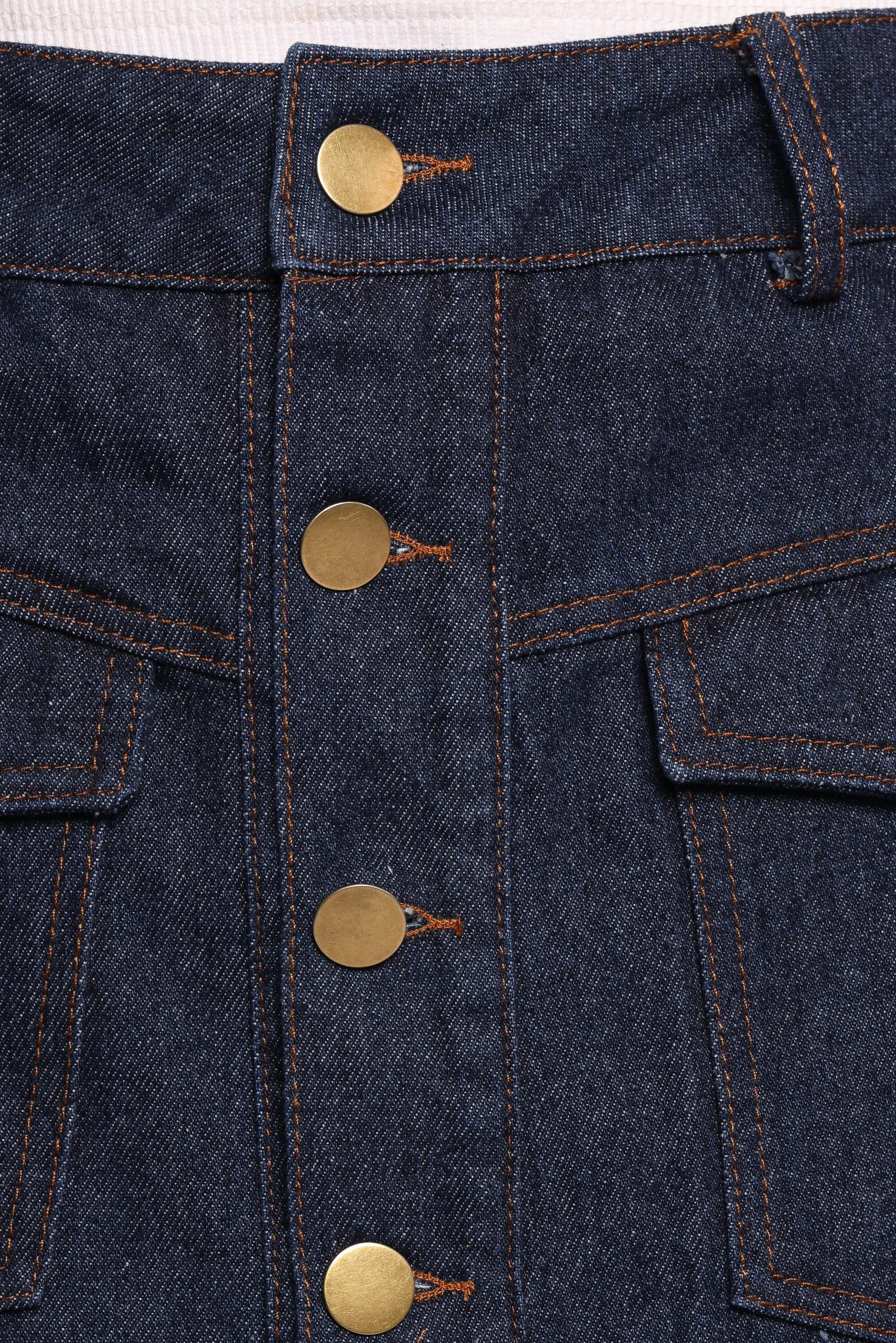 Presley Denim Skort - Dark Denim - Image 7