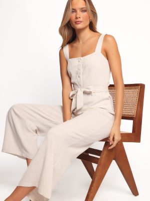 Rachel Jumpsuit - Beige