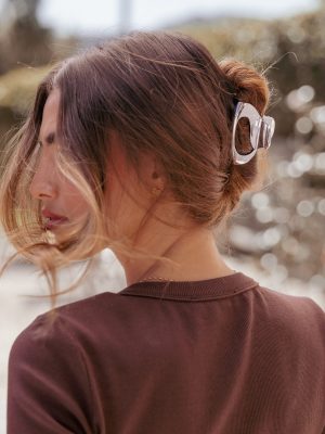 Ramona Hairclip - Silver