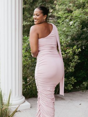 Reia Midi Dress - Pink