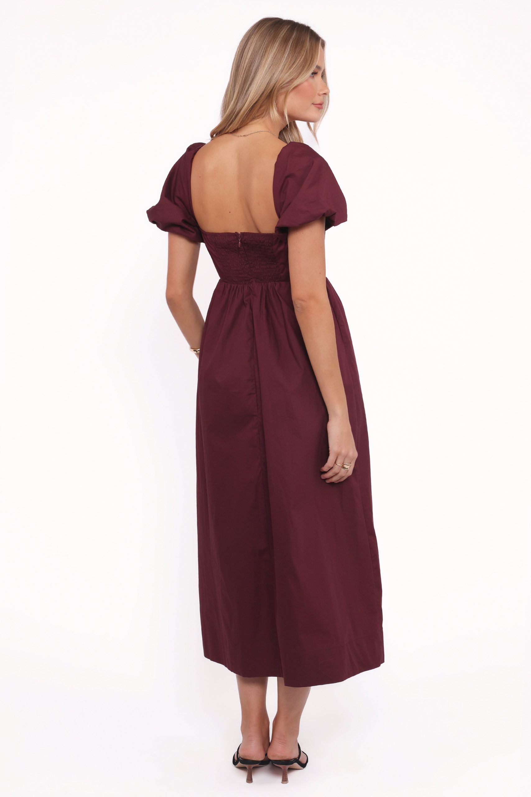 Remira Midi Dress - Cherry - Image 4