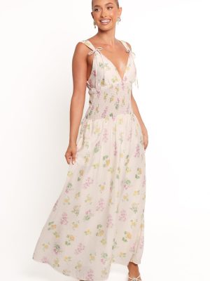 Reverie Maxi Dress - Purple Ditsy Floral