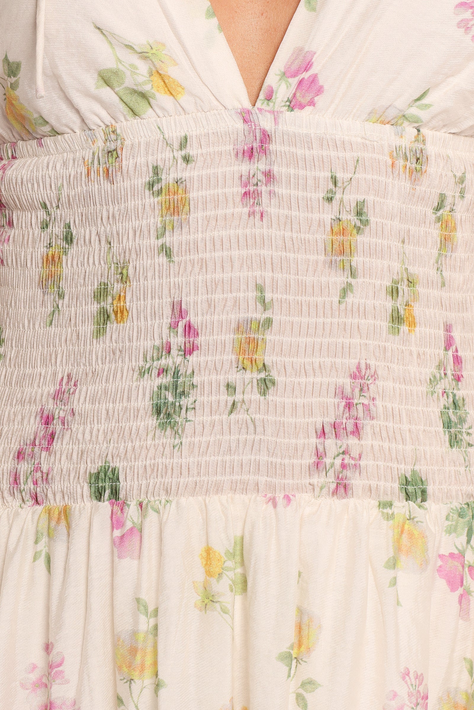 Reverie Maxi Dress - Purple Ditsy Floral - Image 8