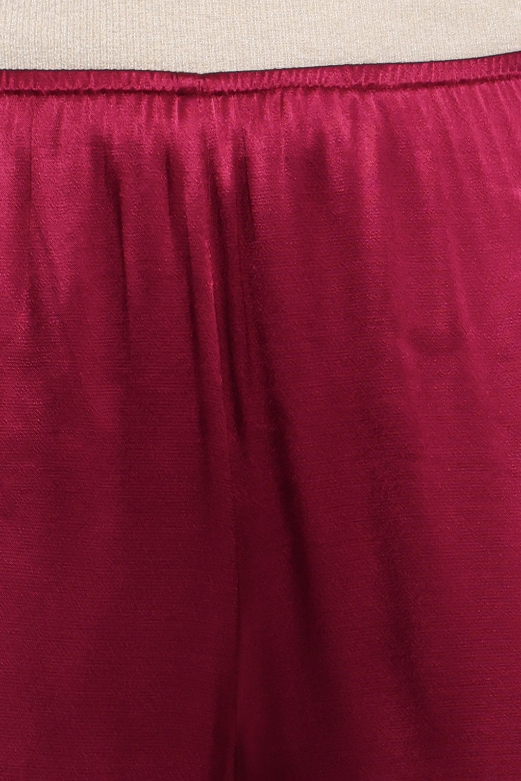 Carissa Satin Pants - Berry - Image 6