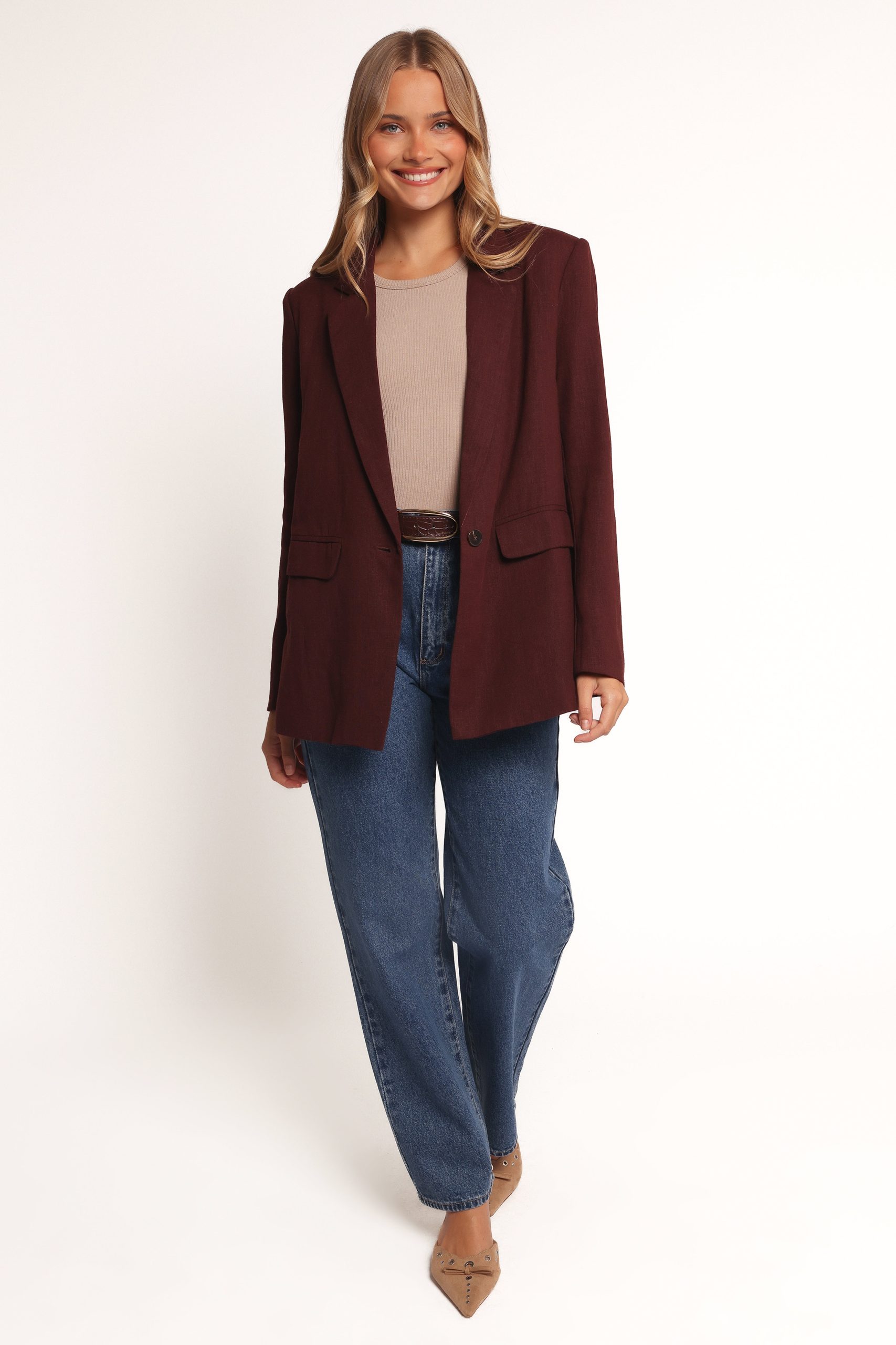 Rhodes Oversized Blazer - Espresso - Image 6