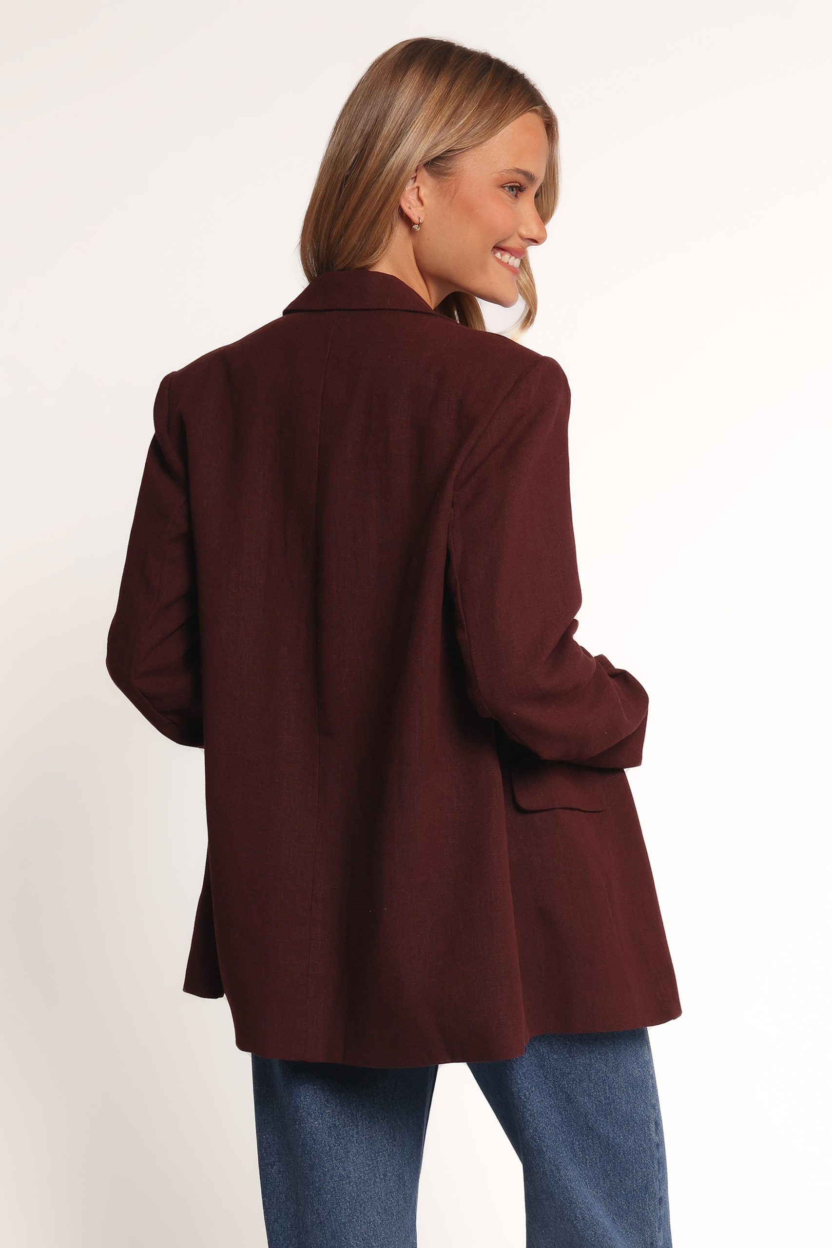 Rhodes Oversized Blazer - Espresso - Image 5