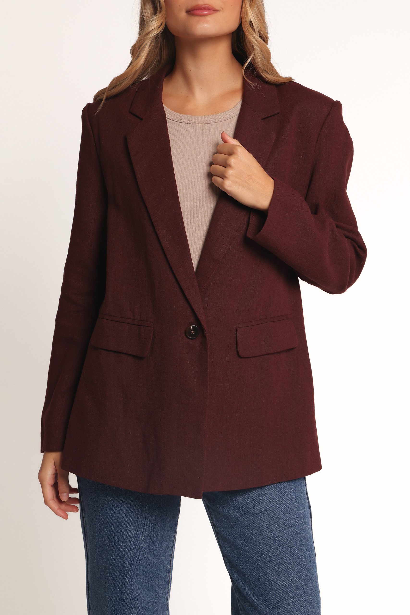 Rhodes Oversized Blazer - Espresso - Image 3