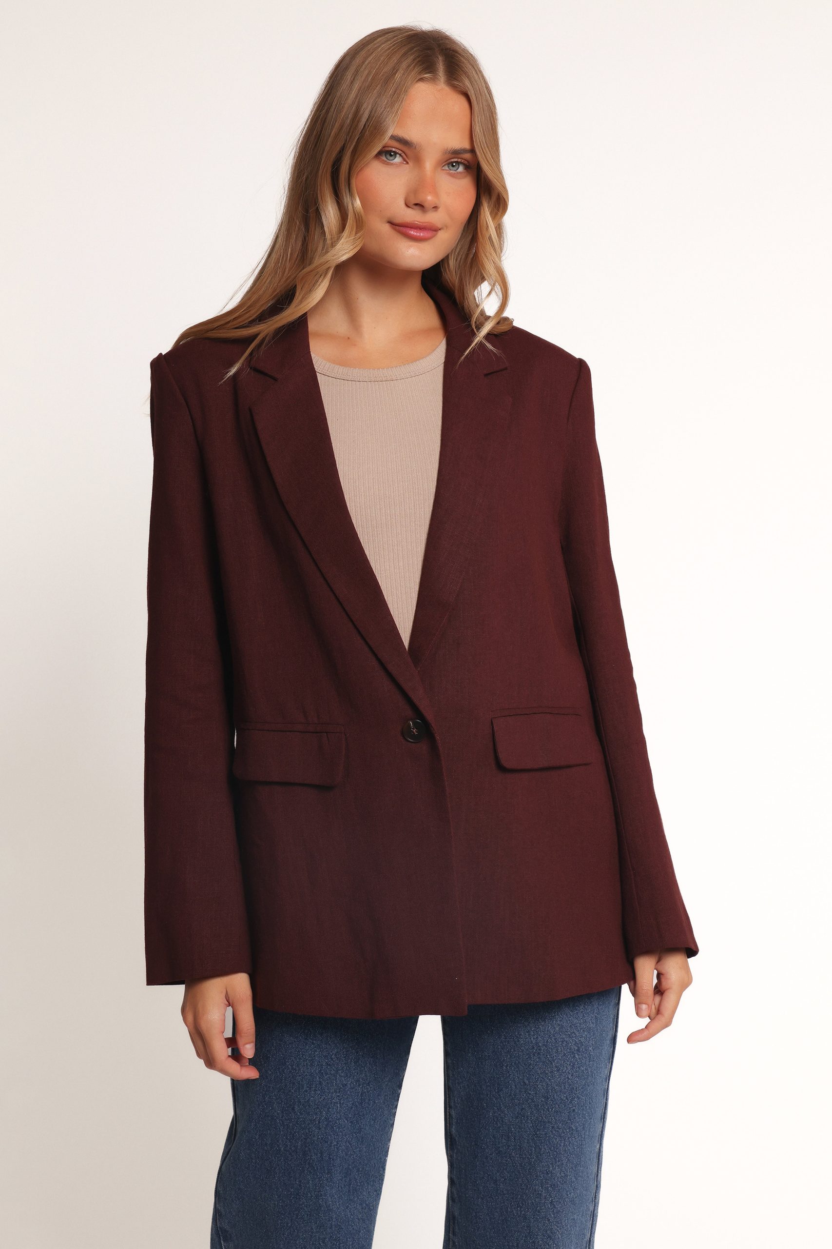 Rhodes Oversized Blazer - Espresso - Image 8